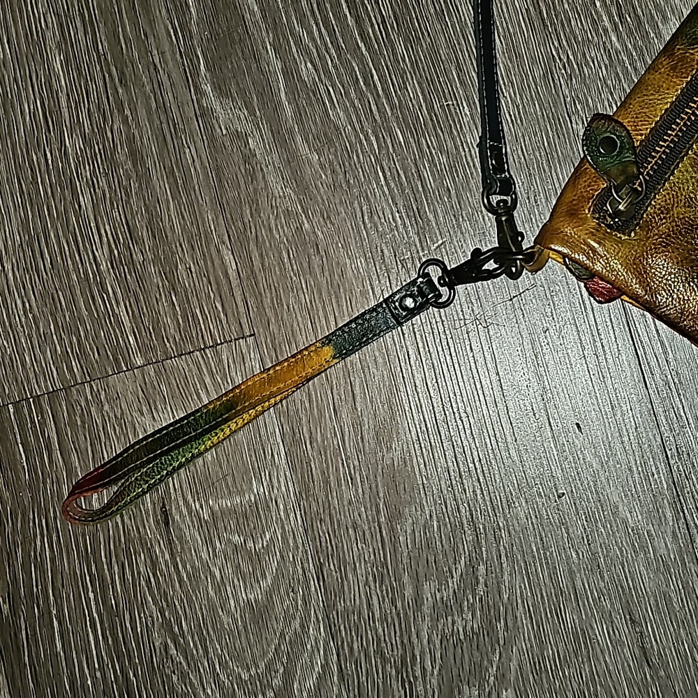 #BedStu Cadence Monarch Tie Dye Cross Body Leather Bag!! Nwts!! - Picture 10 of 13